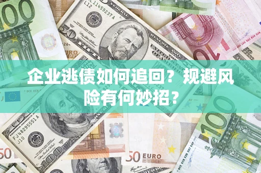武汉企业逃债如何追回？规避风险有何妙招？