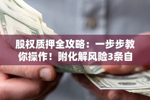 武汉股权质押全攻略：一步步教你操作！附化解风险3条自救法则